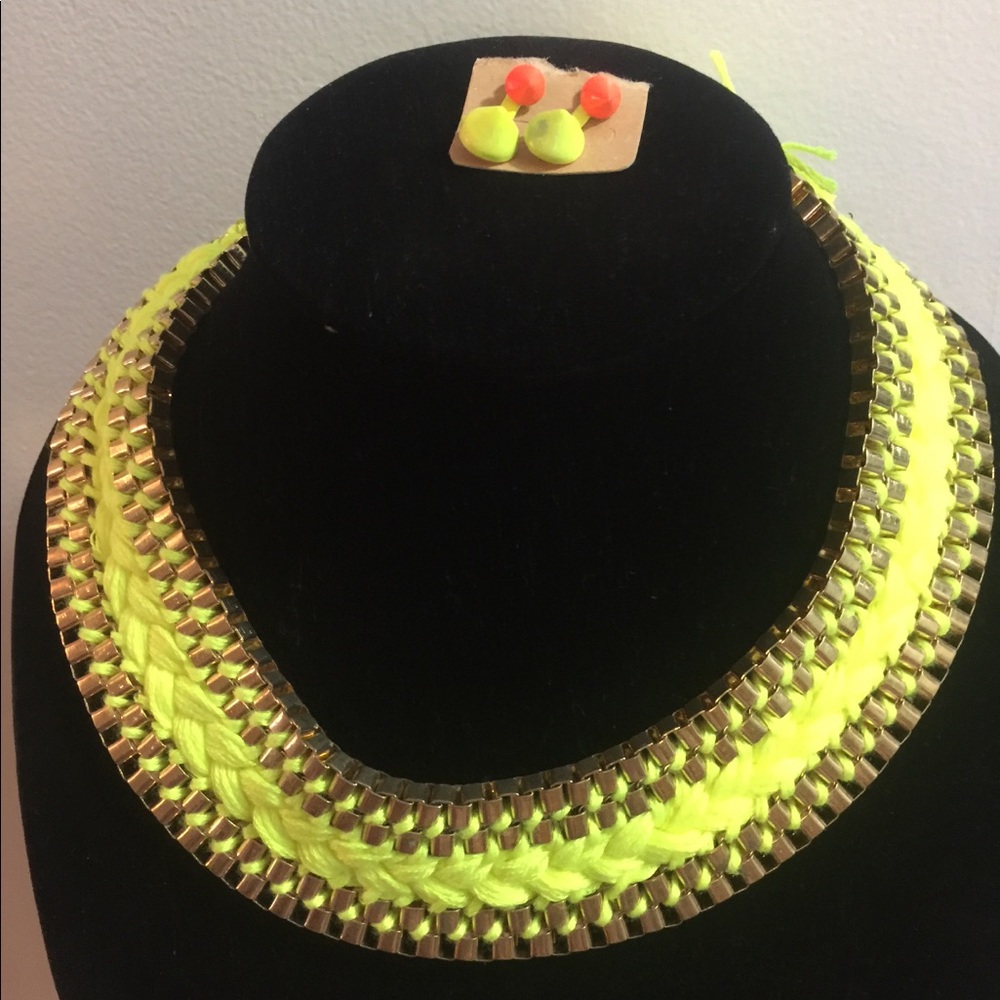 Brand new Necklace and earrings set